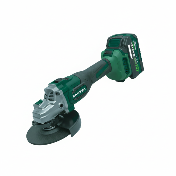 Аккумуляторная угловая шлифовальная машина Bautec JM-125A (21 В, 1200 Вт, 125 мм, Li-ion, brushless)