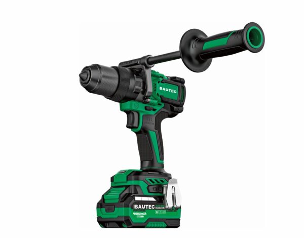 Аккумуляторный ударный шуруповёрт Bautec RB-DB2109-13 (21 В, 150 Н·м, Li-ion, бесщёточный)