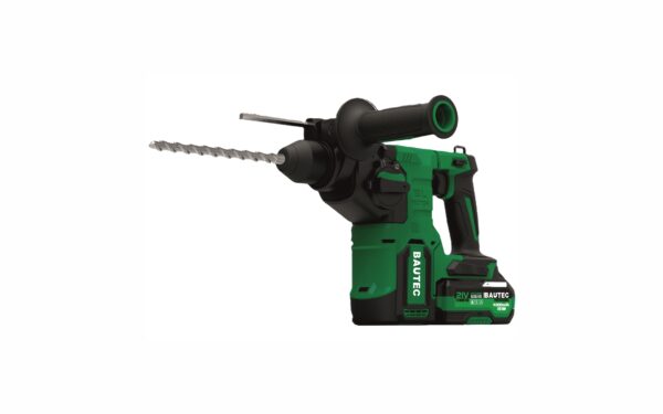 Акумуляторний перфоратор Bautec BH24 (21 В, до 3.2J , Li-ion, бесщёточный)